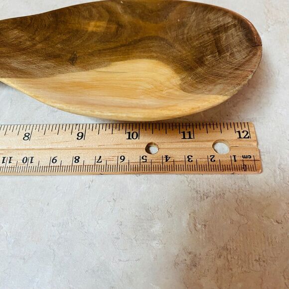 Vintage Hand-Carved Wooden Elephant Salad Spoon and Fork‎ Serving Set - Picture 8 of 8